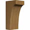 Ekena Millwork 5 1/4"W x 6"D x 12"H Clarksville Bracket, Mahogany BKTW05X06X12CVGM - alternate 1